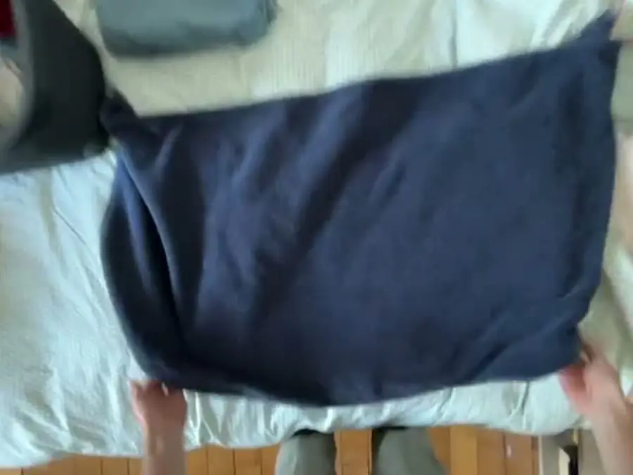 Household task video dataset. Collection recording still.