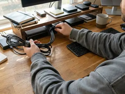 Desk Tidy & Cable Management