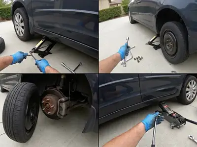 Change a tire