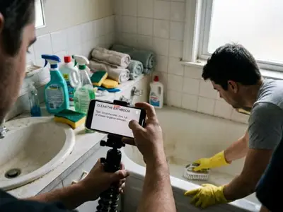 Clean the Bathroom