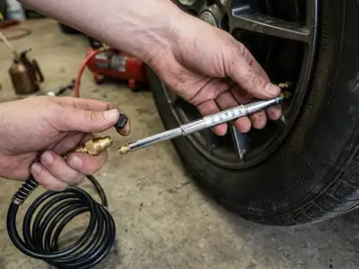 Check tire pressure & add air